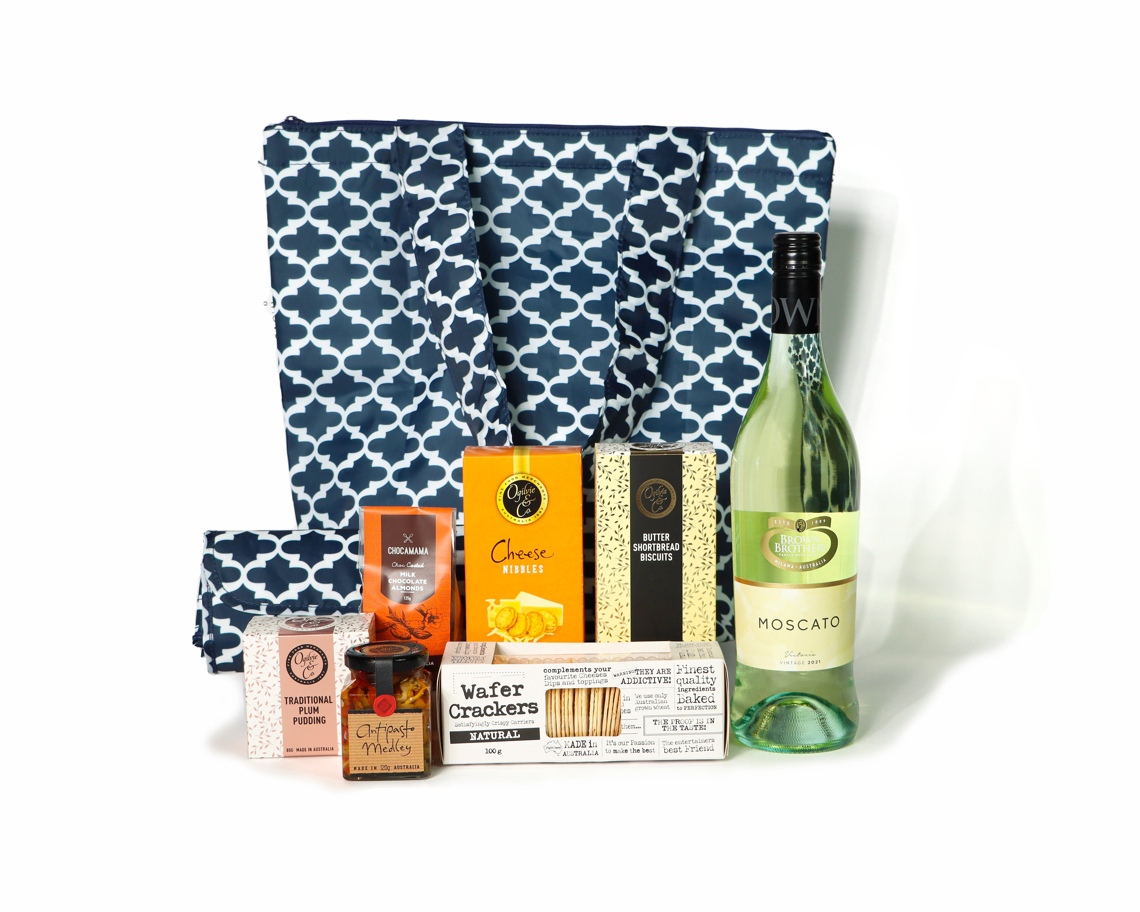 SACHI COOLER BAG WITH WINE